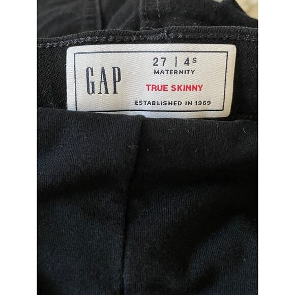 GAP Maternity True Skinny Jeans Black - Picture 8 of 9